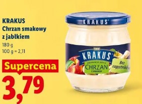 Krakus Chrzan smakowy z jabłkiem