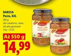 Baresa Pesto, XXL