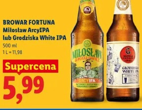 Browar Fortuna Miłosław ArcyIPA lub Grodziska White IPA