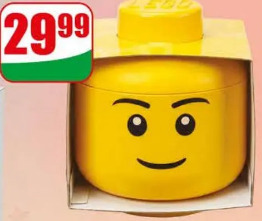 Pojemnik do przechowywania głowa Lego