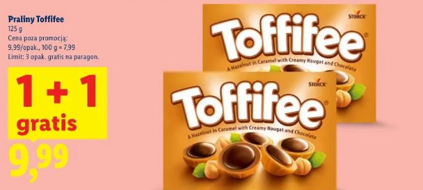 Praliny Toffifee