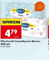 Chusteczki kosmetyczne Queen