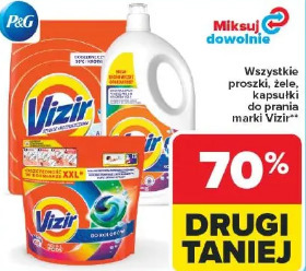 Wszystkie proszki, żele, kapsułki do prania marki Vizir