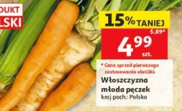 Włoszczyzna młoda pęczek