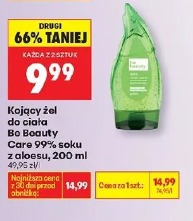 Kojący żel do ciała Be Beauty Care 99% soku z aloesu
