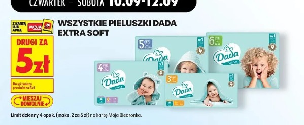 Wszystkie pieluszki Dada Extra Soft