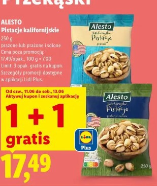 ALESTO Pistacje kalifornijskie