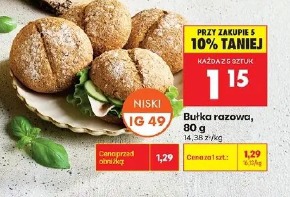 Bułka razowa