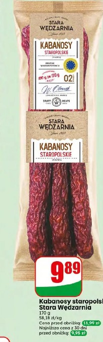 Kabanosy staropolskie Stara Wędzarnia