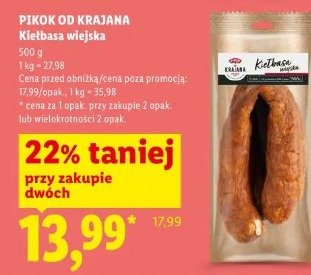 Pikok od Krajana Kiełbasa wiejska