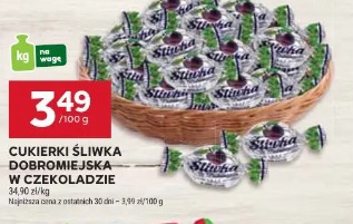 Cukierki Śliwka Dobromiejska w czekoladzie