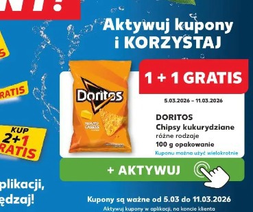 Doritos Chipsy kukurydziane różne rodzaje