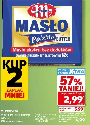 Mlekovita masło polskie ekstra