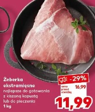 Żeberka ekstra mięsne