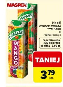 Napój Owoc Świata Tymbark