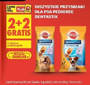 Wszystkie przysmaki dla psa Pedigree Dentastix