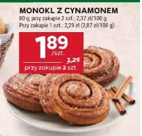 Monokl z cynamonem