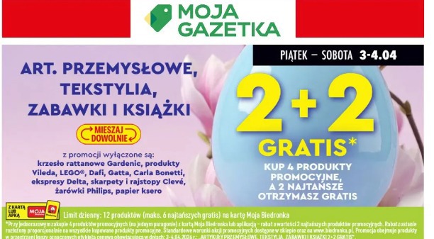 Art. przemysłowe, tekstylia, zabawki i książki
