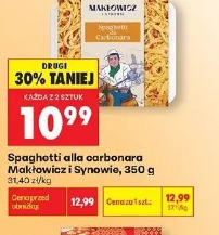 Spaghetti alla carbonara Makłowicz i Synowie