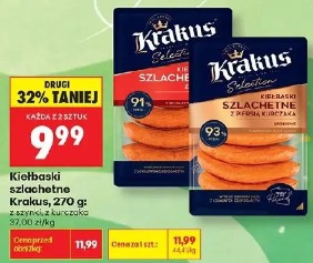 Kiełbaski szlachetne Krakus