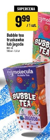 Molecula Bubble tea truskawka lub jagoda