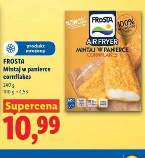 Frosta Mintaj w panierce cornflakes
