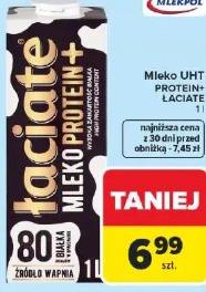Mleko UHT Protein+ Łaciate Mlekpol