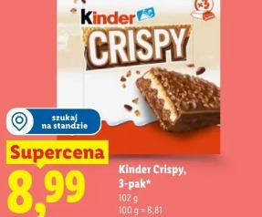 Kinder Crispy, 3-pak