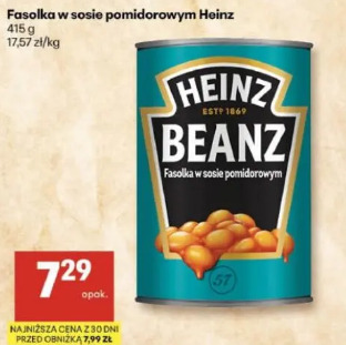 Fasolka w sosie pomidorowym Heinz