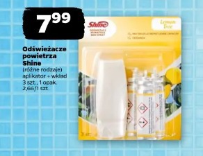 Odświeżacze powietrza Shine
