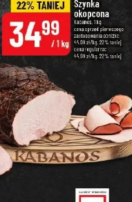 Szynka okopcona Kabanos