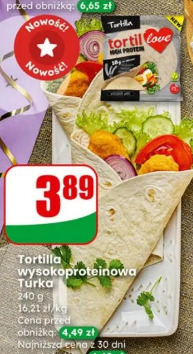 Tortilla wysokoproteinowa Turka