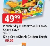 Piratix Sky Hunter/Skull Cave/Shark Cave King Croc/Shark Golden Teeth