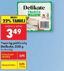 Twaróg półtłusty Delikate