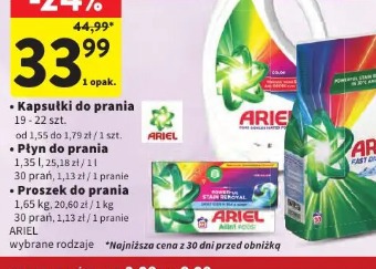 Ariel kapsułki do prania