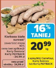 Kiełbasa biała surowa