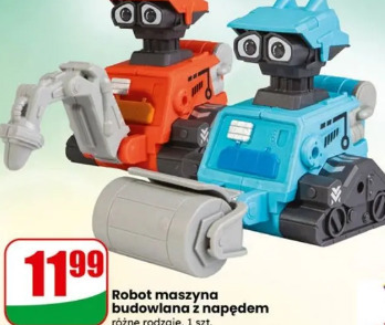 Robot maszyna budowlana z napędem