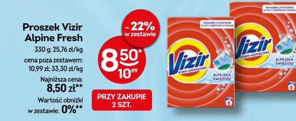 Proszek Vizir Alpine Fresh
