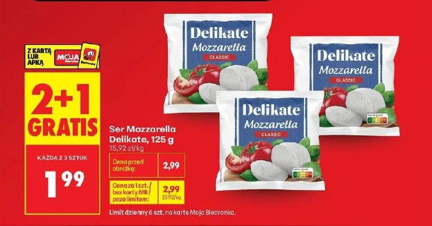 Ser Mozzarella Delikate