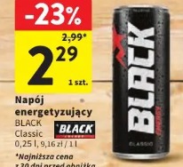 Napój energetyzujący Black Classic