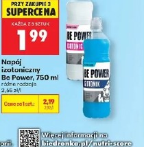 Napój izotoniczny Be Power