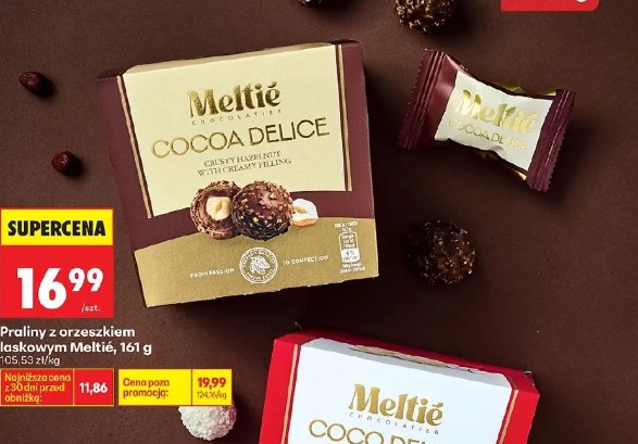 Praliny z orzeszkiem laskowym Meltié