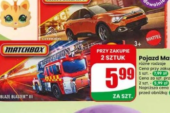 Pojazd Matchbox
