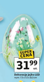 Dekoracja jajko LED