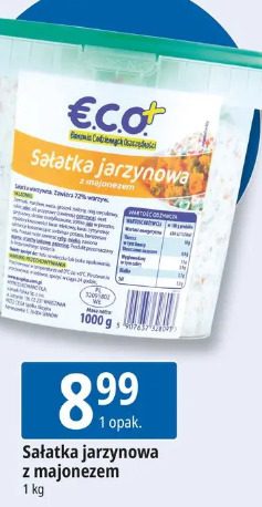 Sałatka jarzynowa z majonezem Eco+