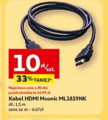 Kabel HDMI Msonic ML1819NK