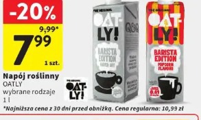 Napój roślinny Oatly