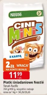 Płatki śniadaniowe Nestlé Cini Minis Toruń-Pacific