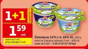 Śmietana 12% lub 18% Primo