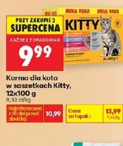 Karma dla kota w saszetkach Kitty, 12x100 g